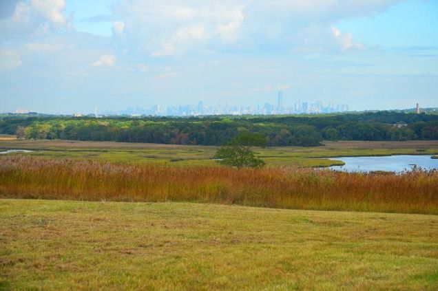 View from North Park area of Freshkills Park